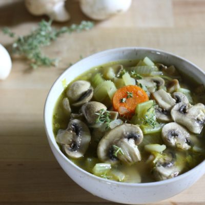 Wild and Healthy Mushroom Soup