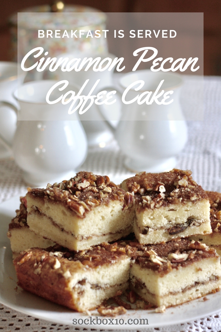 Cinnamon Pecan Coffee Cake sockbox10.com
