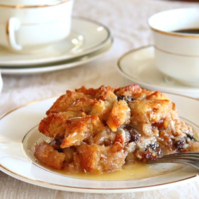 Bread Pudding with Whiskey Sauce