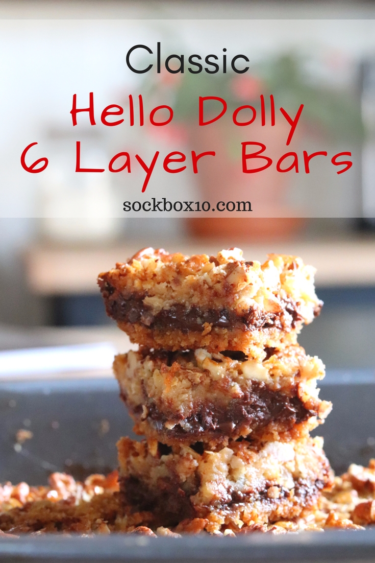 Classic Hello Dolly 6 Layer Bars sockbox10.com
